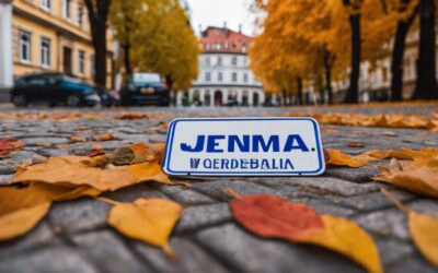 Kennzeichen in Jena verloren oder gestohlen – Wie ersetzt man es?