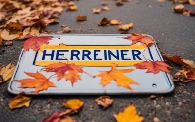 Nummernschild verloren oder gestohlen in Herrenberg – Wie ersetzen?